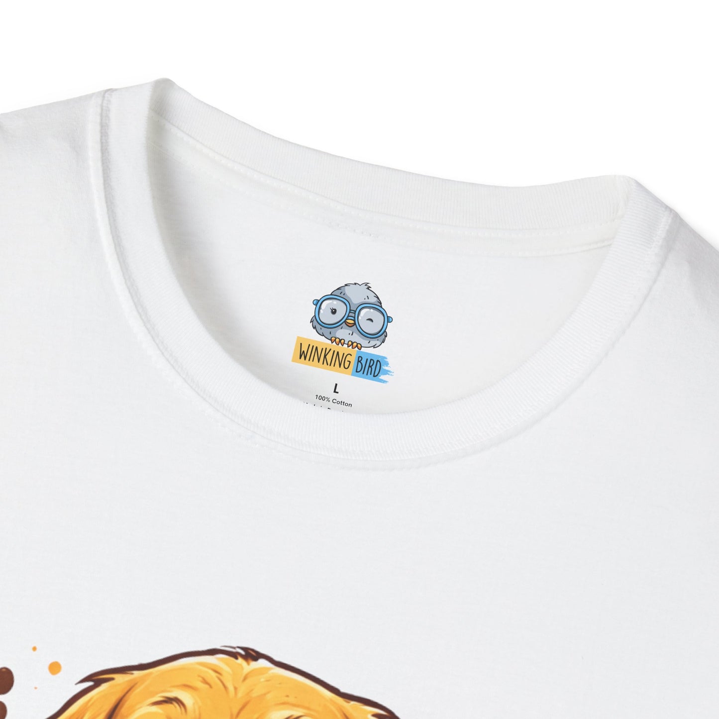 T-Shirt — "Pawfect Life" Golden Retriever Graphic Tee