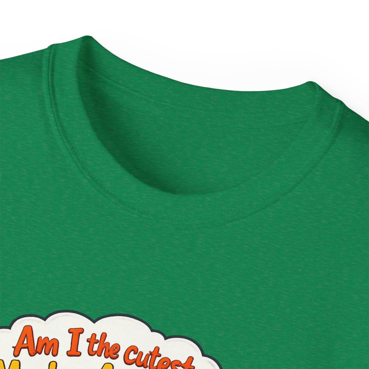 T-Shirt — 'Am I the Cutest Monkey Around?' Cute Monkey & Teddy Graphic Tee