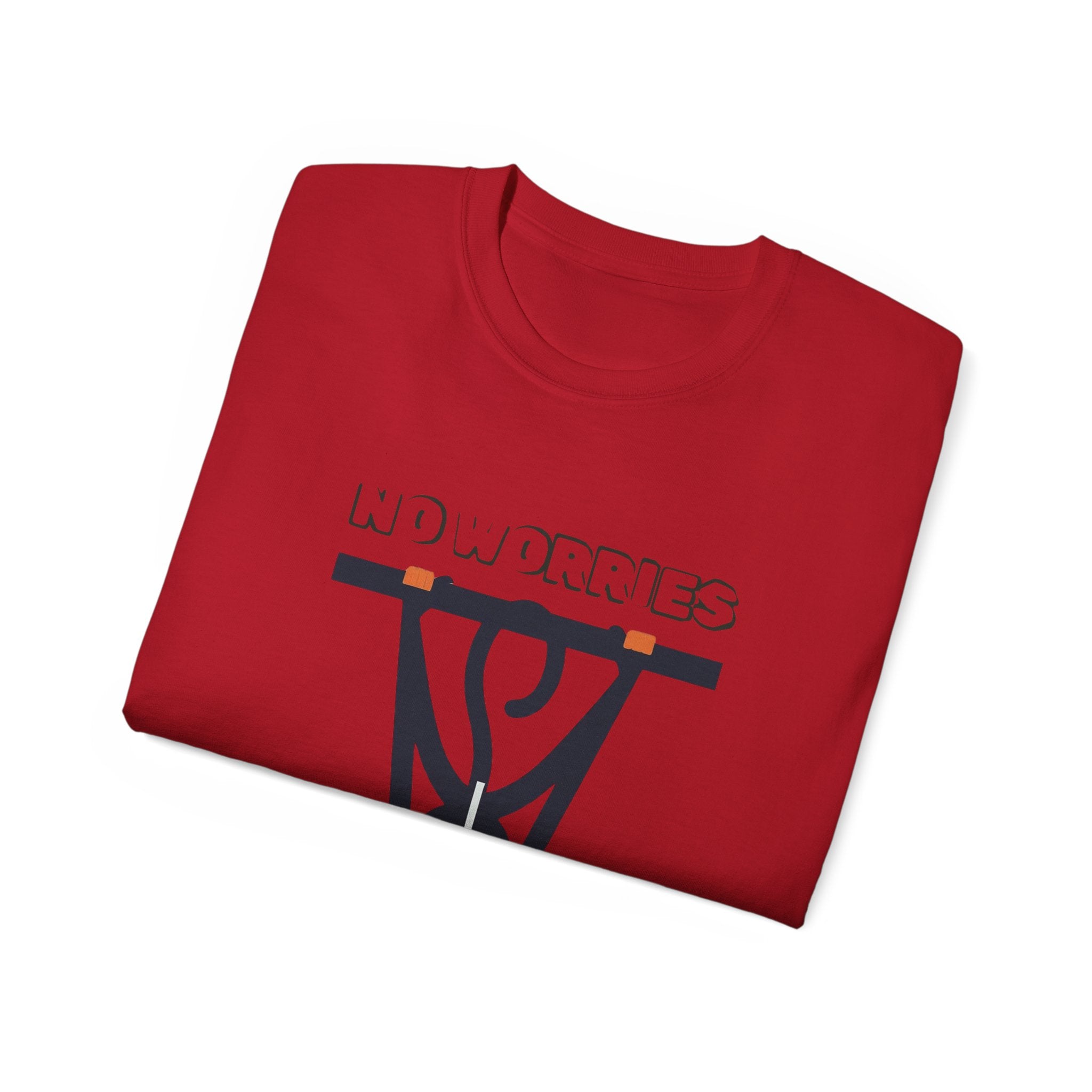 No Worries Sloth T‑Shirt — Cute Hanging Sloth Graphic Tee