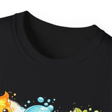 Cute Trio Slime Tee — Colorful Kawaii Slime Characters T-Shirt