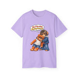 T-Shirt — 'Am I the Cutest Monkey Around?' Cute Monkey & Teddy Graphic Tee