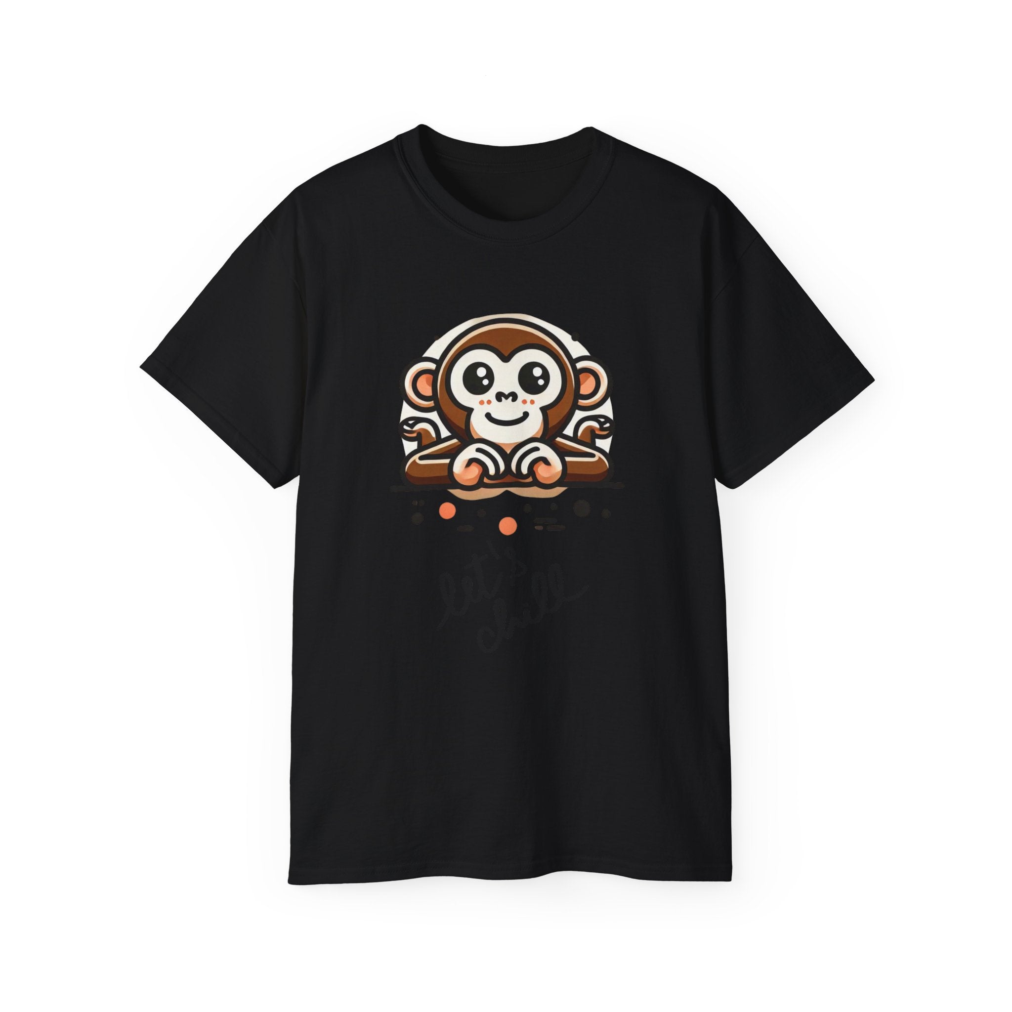 Let's Chill Monkey T-Shirt — Cute Relaxed Graphic Tee