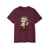 Meow It! Dancing Cat Headphones T-Shirt