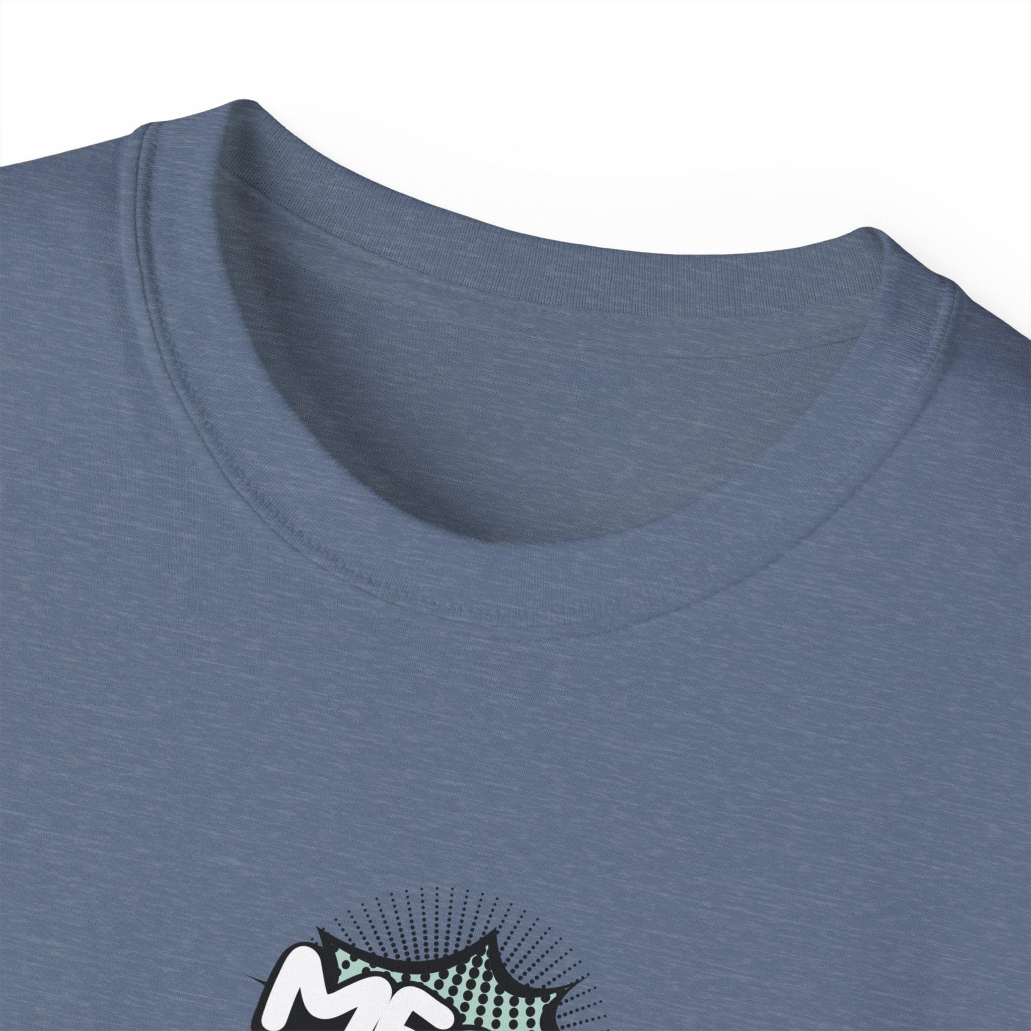 Cute Cat & Mouse Graphic Tee – 'Meow' Cartoon Pet Shirt