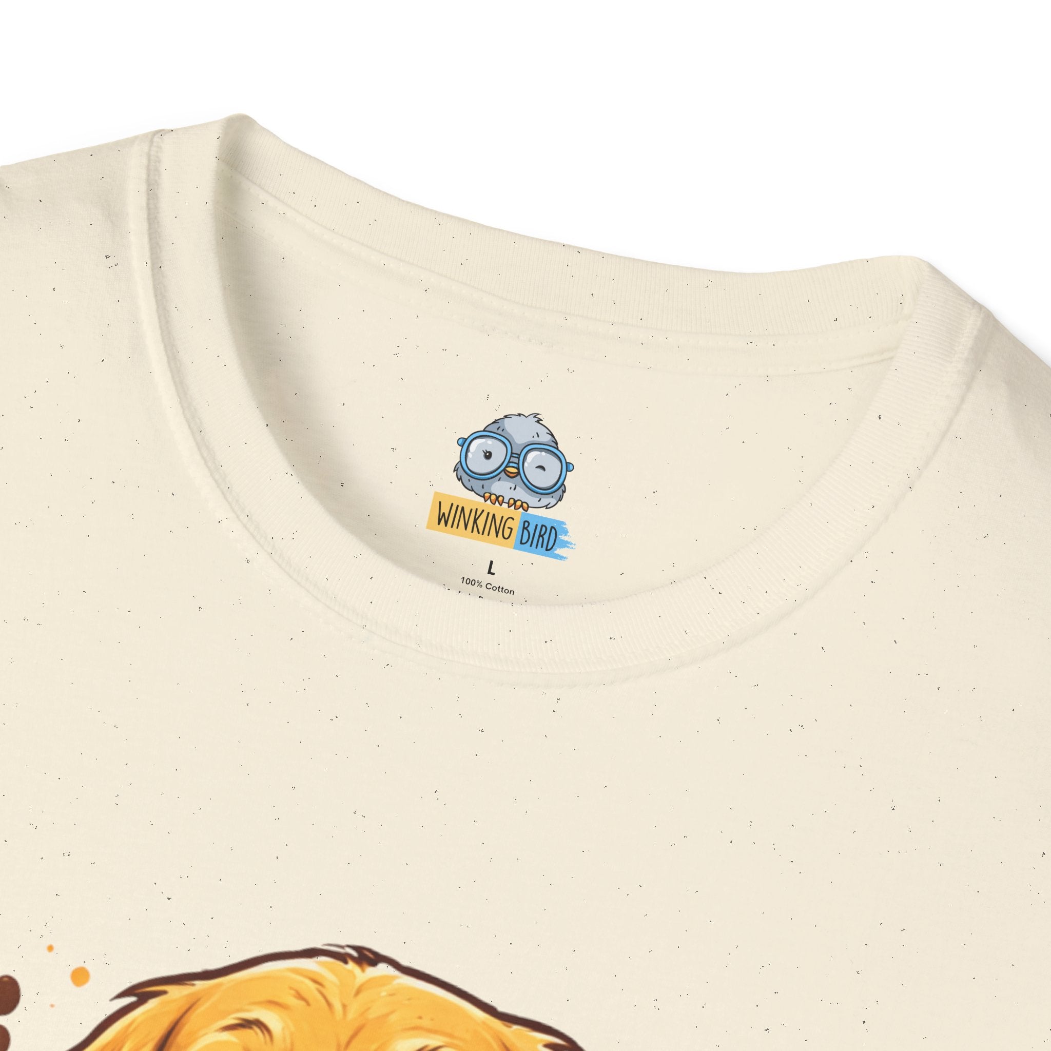 T-Shirt — "Pawfect Life" Golden Retriever Graphic Tee