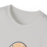 Cute Egg on Bike T-Shirt — “Eggs-tra Ordinary” Funny Cycling Tee