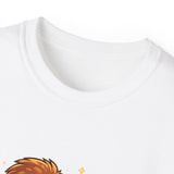 Cute Monkey & Puppy Orange Juice T-Shirt — Playful Tropical Animal Tee