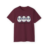 Let's Hatch a Plan Tee — Cute Egg Trio Graphic T-Shirt