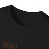 Pea Relaxing Tee — "Heya! It's A Long Time..." Funny Vegetable Graphic Shirt