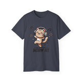 Meow It! Dancing Cat Headphones T-Shirt