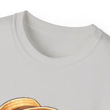Cute Sloth Summer Tee — Sloth with Bubble Tea & Citrus Illustration Shirt