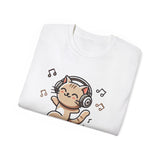 Meow It! Dancing Cat Headphones T-Shirt