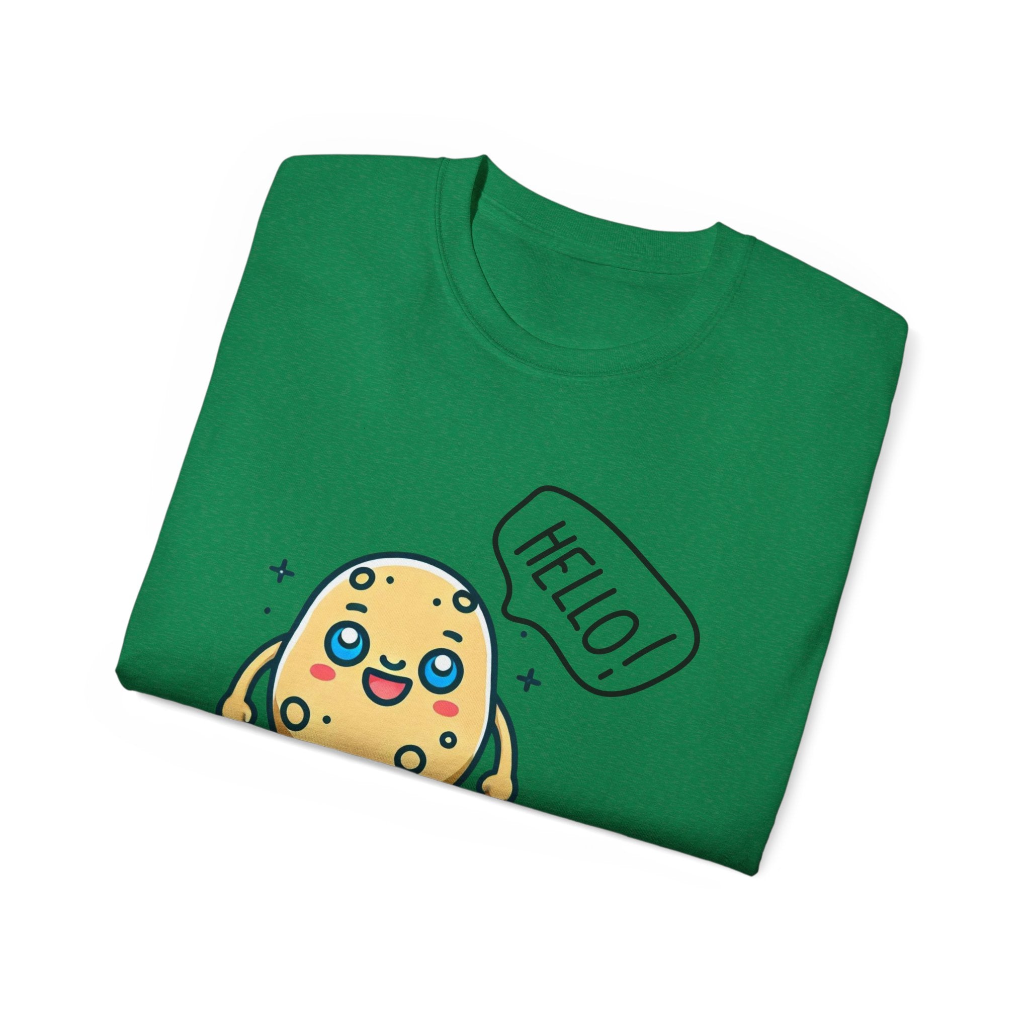 Hello Cookie Tee - Cute Cartoon Cookie Graphic T-Shirt