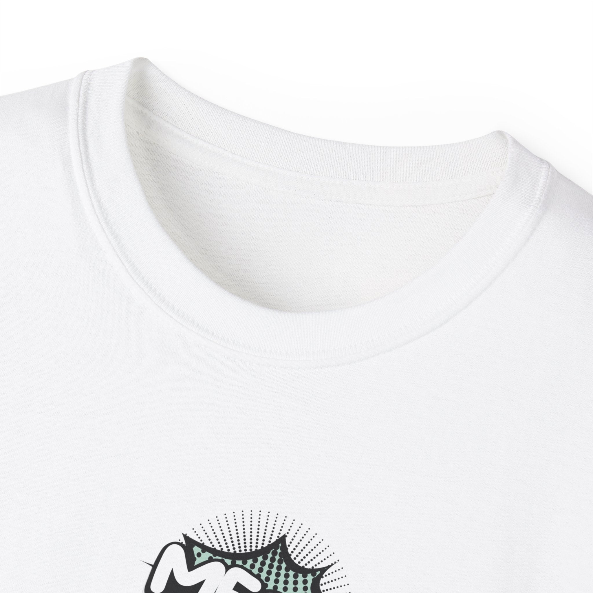 Cute Cat & Mouse Graphic Tee – 'Meow' Cartoon Pet Shirt
