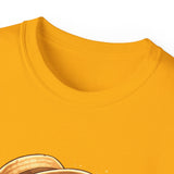 Cute Sloth Summer Tee — Sloth with Bubble Tea & Citrus Illustration Shirt