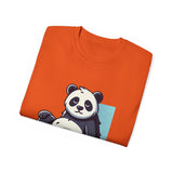 Energy Efficient Panda T-Shirt — "I'm Not Lazy, I'm Energy Efficient" Cute Graphic Tee
