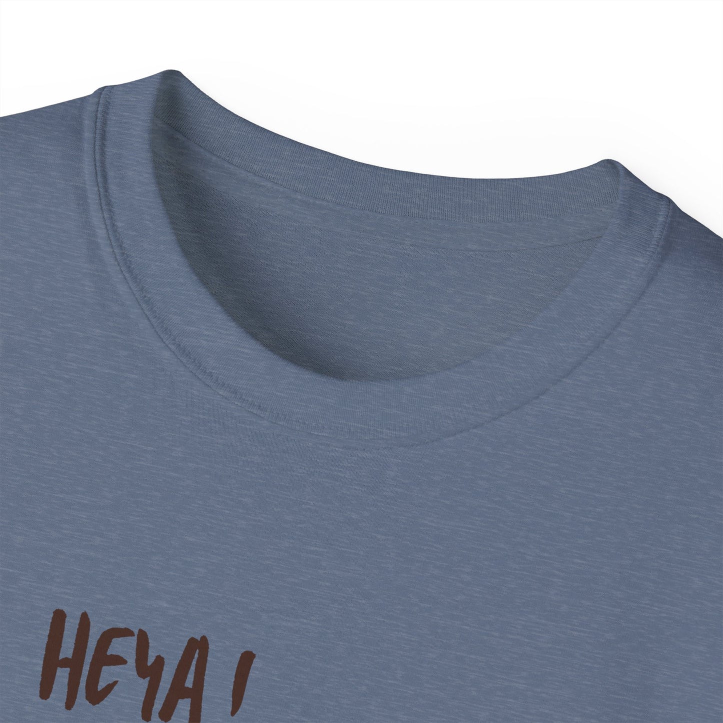 Pea Relaxing Tee — "Heya! It's A Long Time..." Funny Vegetable Graphic Shirt