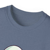 Eggs-cuse Me! Cute Egg Riding Bike T-Shirt — Funny Bicycle Cartoon Tee