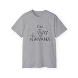 On My Way to Nirvana T-Shirt — Minimal Mountain Graphic Tee