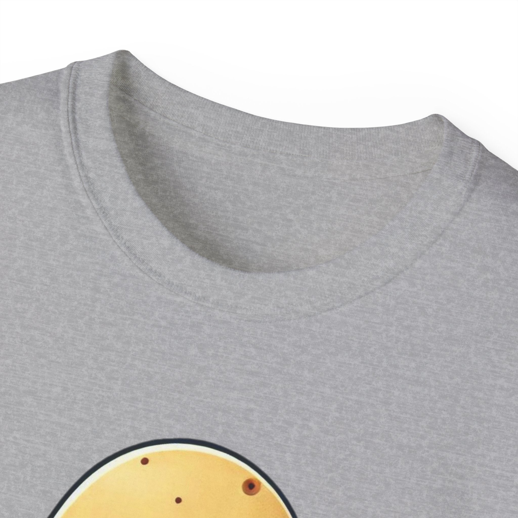 Potato Character T‑Shirt — Cute Kawaii 'Hello!' Tee
