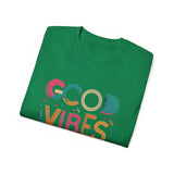 Good Vibes Only T-Shirt — Colorful Positive Message Tee