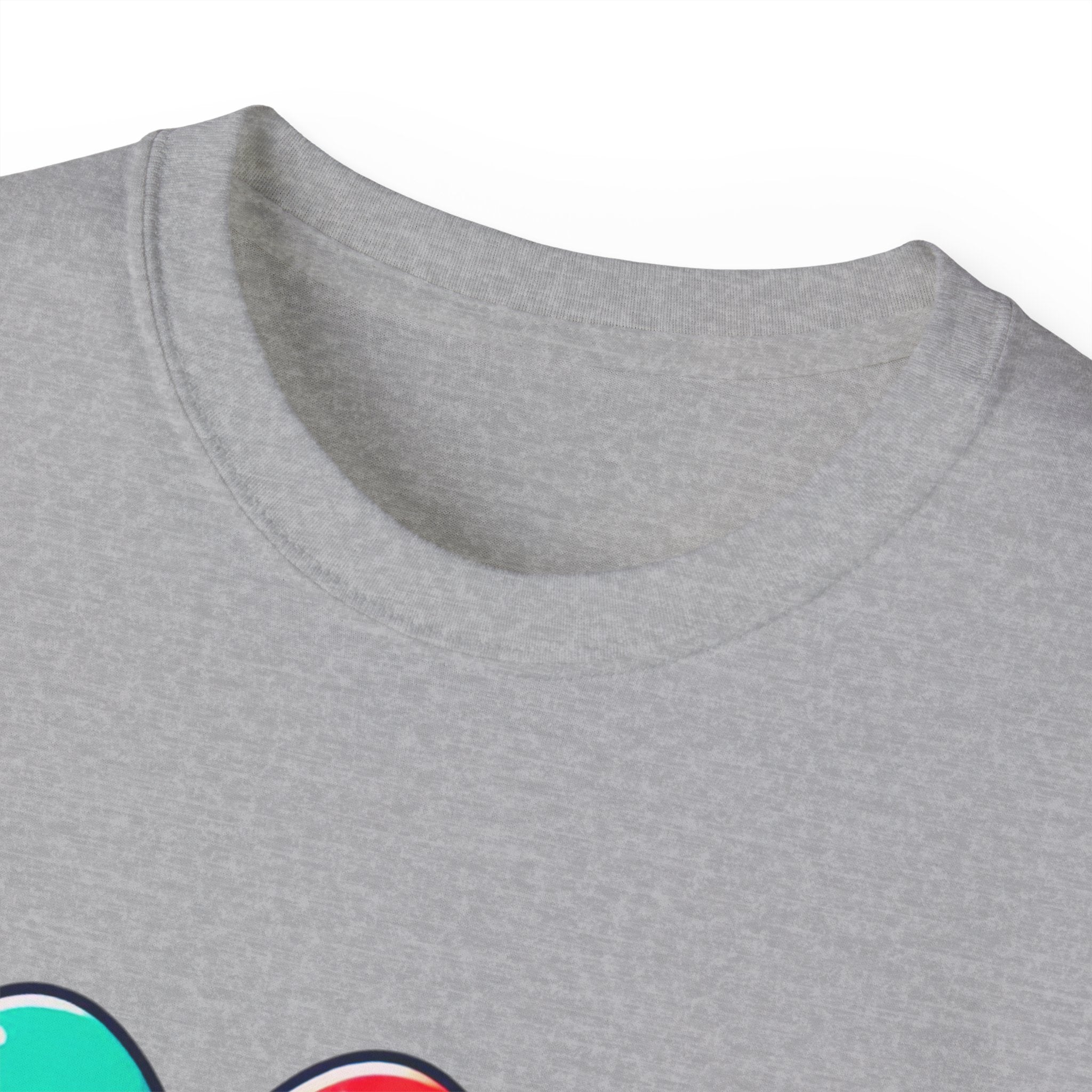 Cute Easter Egg Trio T‑Shirt — Colorful Cartoon Eggs Graphic Tee