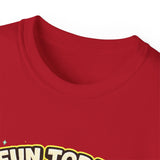 T-Shirt — “Fun Today, Fit Tomorrow” Sloth Workout Graphic Tee