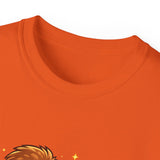 Cute Monkey & Puppy Orange Juice T-Shirt — Playful Tropical Animal Tee