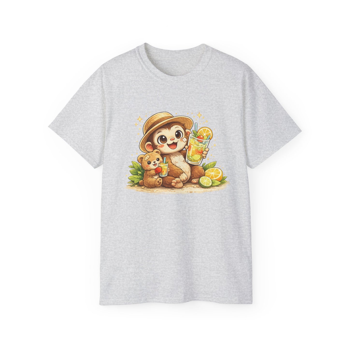 Cute Sloth with Lemonade T-Shirt