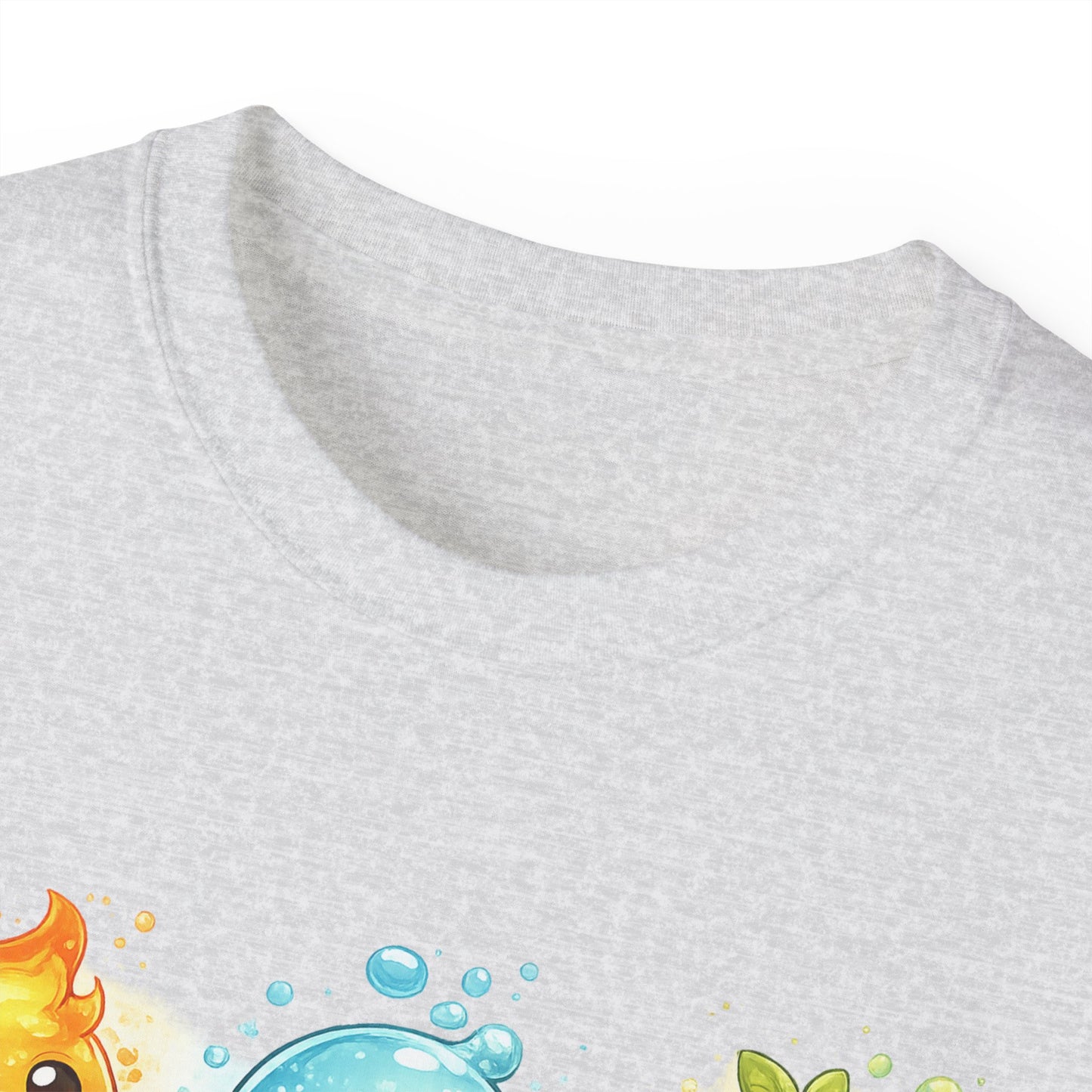 Cute Trio Slime Tee — Colorful Kawaii Slime Characters T-Shirt