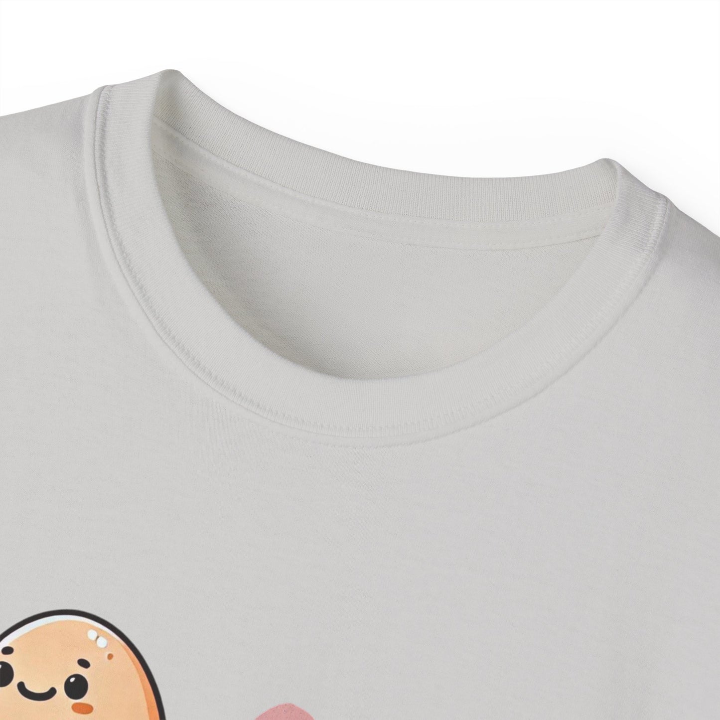 Cracking Miles Cycling T‑Shirt — Cute Egg Biker Tee