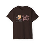Cracking Miles Cycling T‑Shirt — Cute Egg Biker Tee
