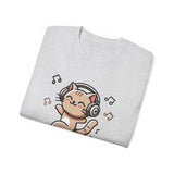 Meow It! Dancing Cat Headphones T-Shirt