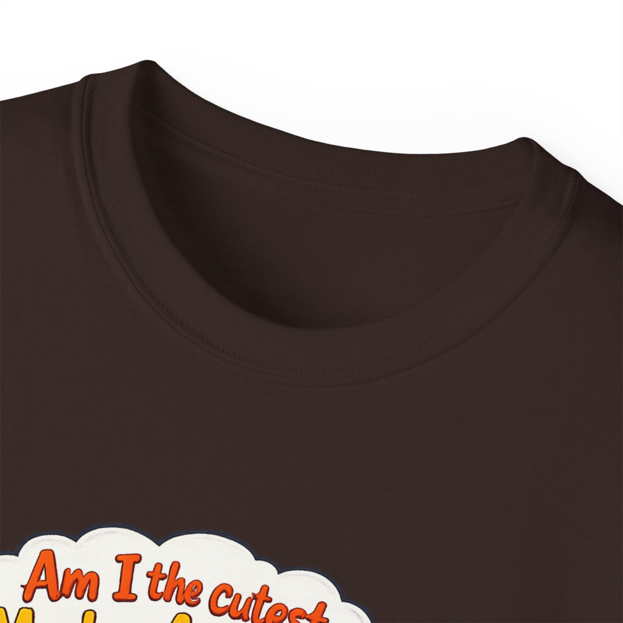 T-Shirt — 'Am I the Cutest Monkey Around?' Cute Monkey & Teddy Graphic Tee