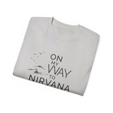 On My Way to Nirvana T-Shirt — Minimal Mountain Graphic Tee