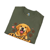 T-Shirt — "Pawfect Life" Golden Retriever Graphic Tee