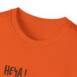 Pea Relaxing Tee — "Heya! It's A Long Time..." Funny Vegetable Graphic Shirt