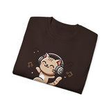 Meow It! Dancing Cat Headphones T-Shirt