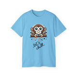 Let's Chill Monkey T-Shirt — Cute Relaxed Graphic Tee