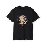 Meow It! Dancing Cat Headphones T-Shirt
