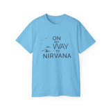 On My Way to Nirvana T-Shirt — Minimal Mountain Graphic Tee