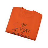 On My Way to Nirvana T-Shirt — Minimal Mountain Graphic Tee