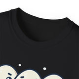 Cute Egg Friends T‑Shirt — "Good Vibes Only" Kawaii Tee