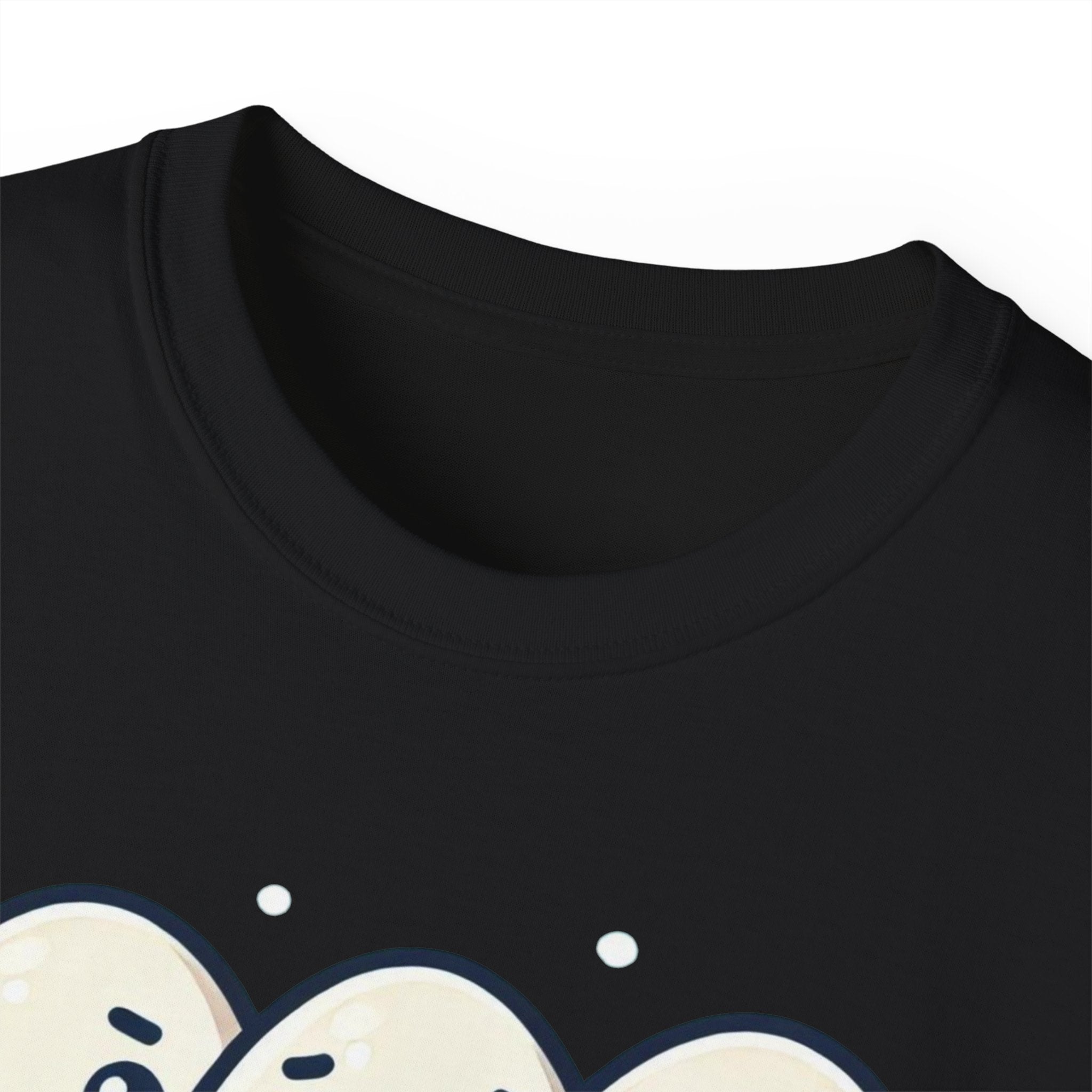 Cute Egg Friends T‑Shirt — "Good Vibes Only" Kawaii Tee