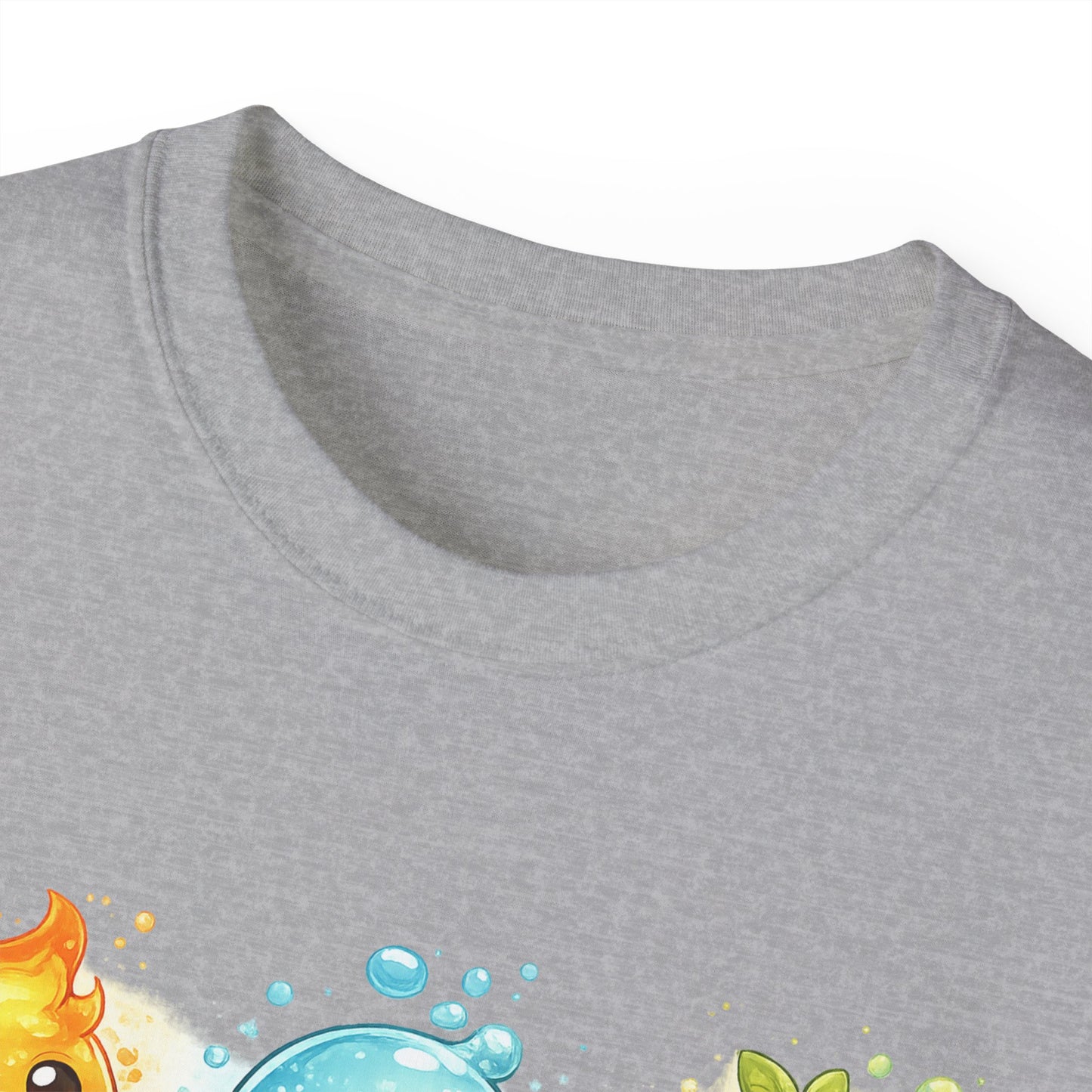 Cute Trio Slime Tee — Colorful Kawaii Slime Characters T-Shirt