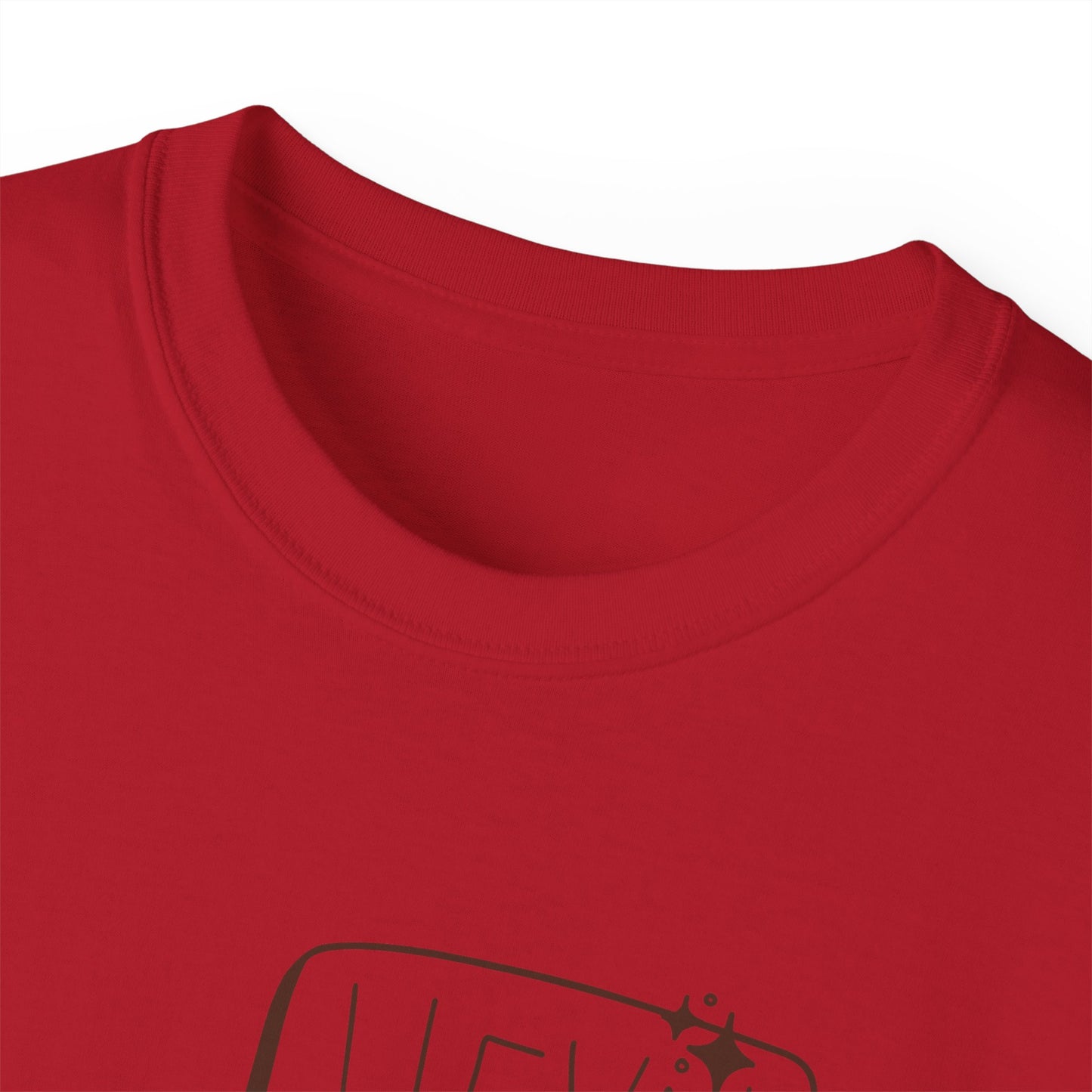 Coffee Bean Cartoon Tee — "Heya!" Cute Morning Coffee T-Shirt