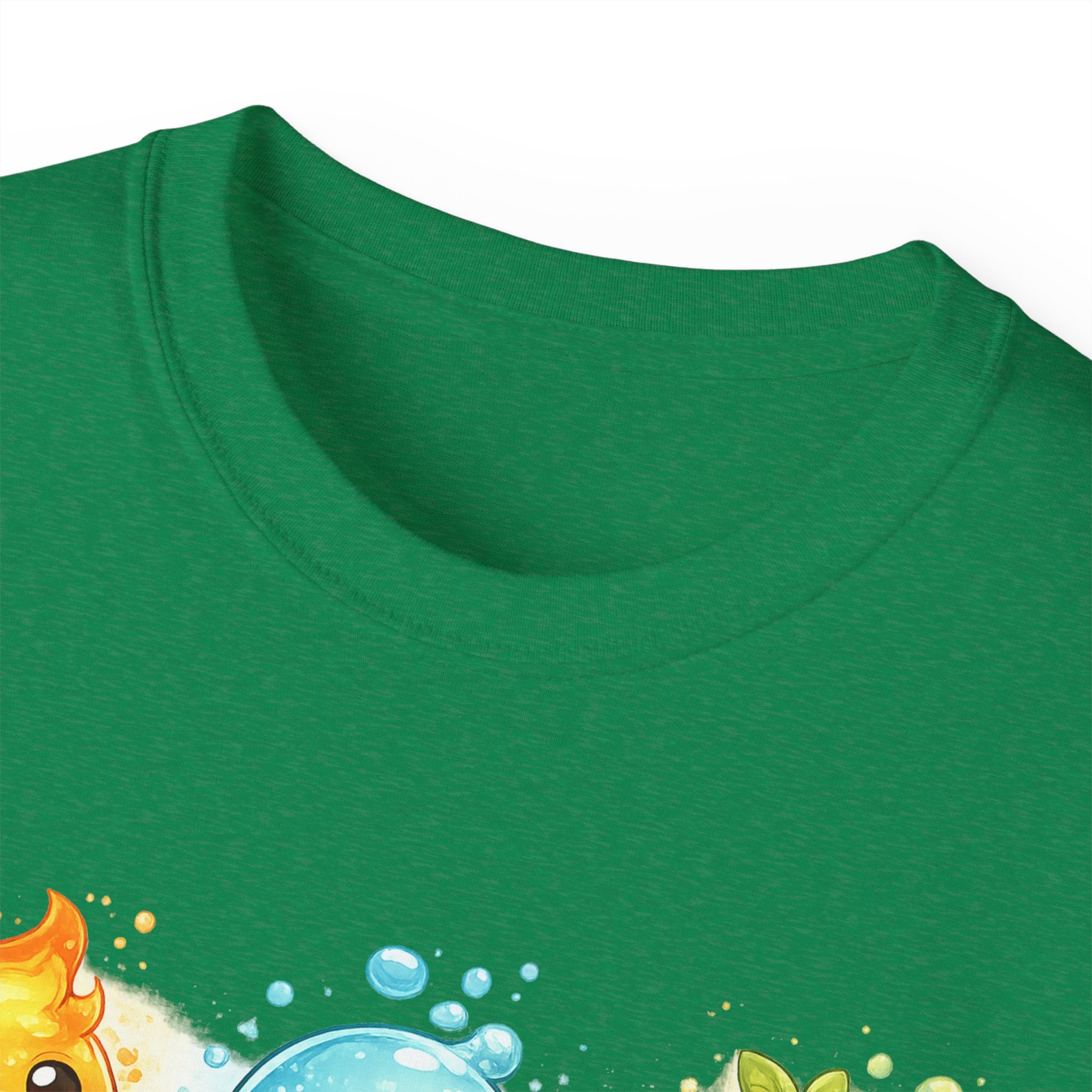 Cute Trio Slime Tee — Colorful Kawaii Slime Characters T-Shirt