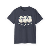 Cute Egg Friends T‑Shirt — "Good Vibes Only" Kawaii Tee