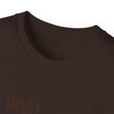 Pea Relaxing Tee — "Heya! It's A Long Time..." Funny Vegetable Graphic Shirt