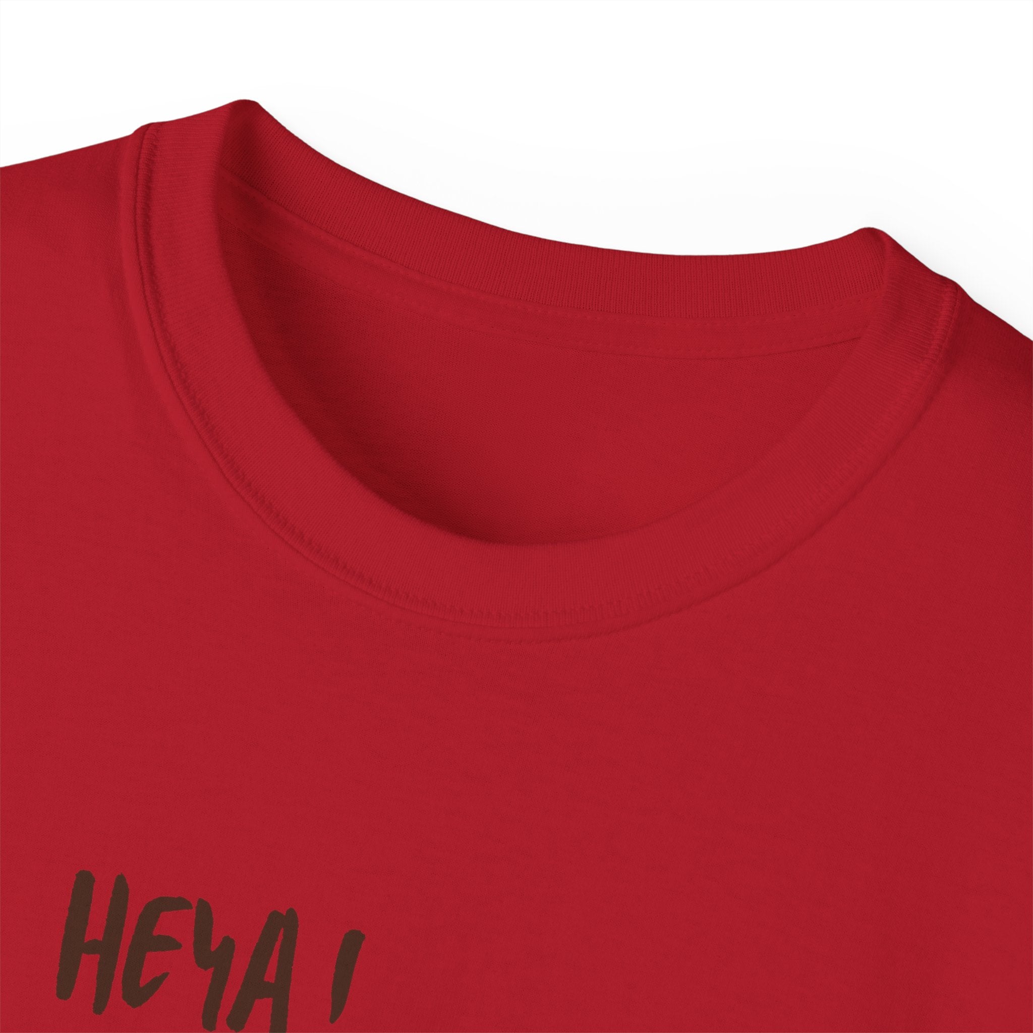 Pea Relaxing Tee — "Heya! It's A Long Time..." Funny Vegetable Graphic Shirt